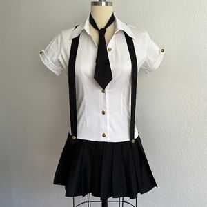 Elegant Moments School Girl Costume Size Small.